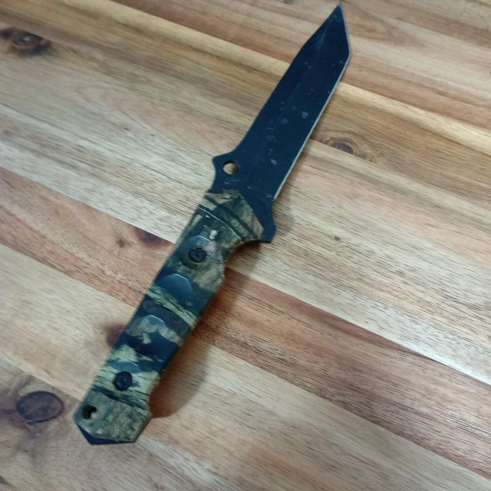 Mossy Oak Camo Camoflauge Knife Set Fixed Blade Gut Hook Hunting Fishing‎